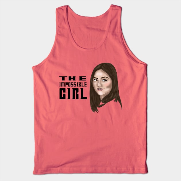 The Impossible Girl Tank Top by SamSteinDesigns